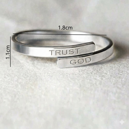 Trust God Ring