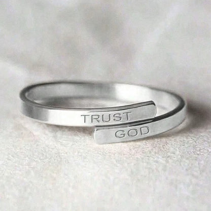 Trust God Ring